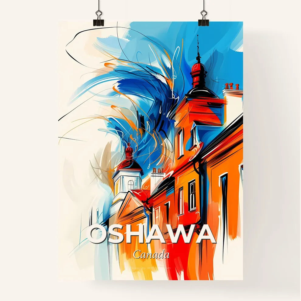 Vibrant Oshawa, Canada Poster