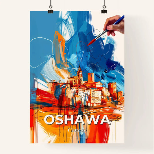 Vibrant Oshawa, Canada Poster