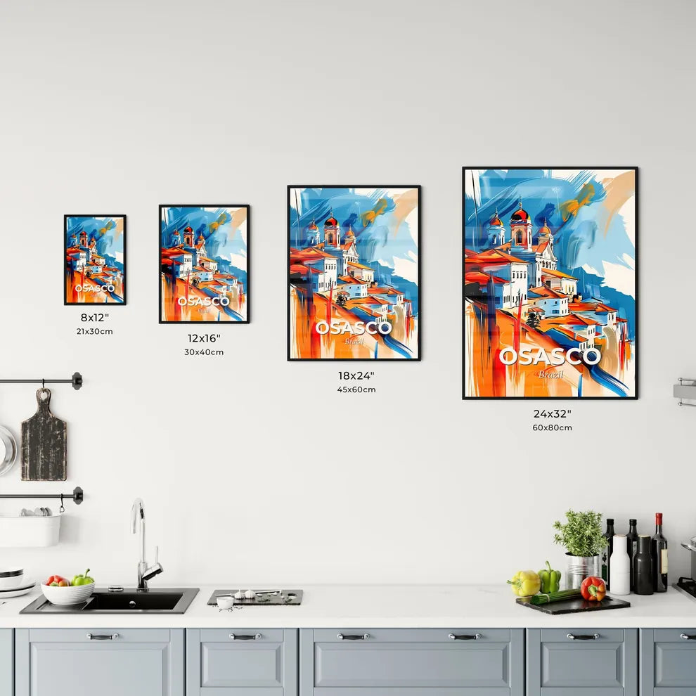 Vibrant Osasco, Brazil Kitchen Art