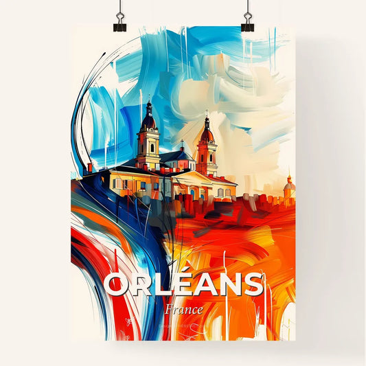 Vibrant Orléans, France Poster
