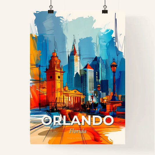 Vibrant Orlando, Florida Poster