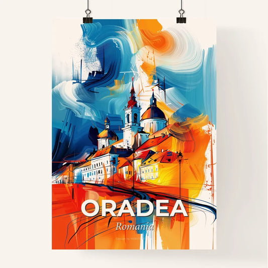 Vibrant Oradea, Romania Poster