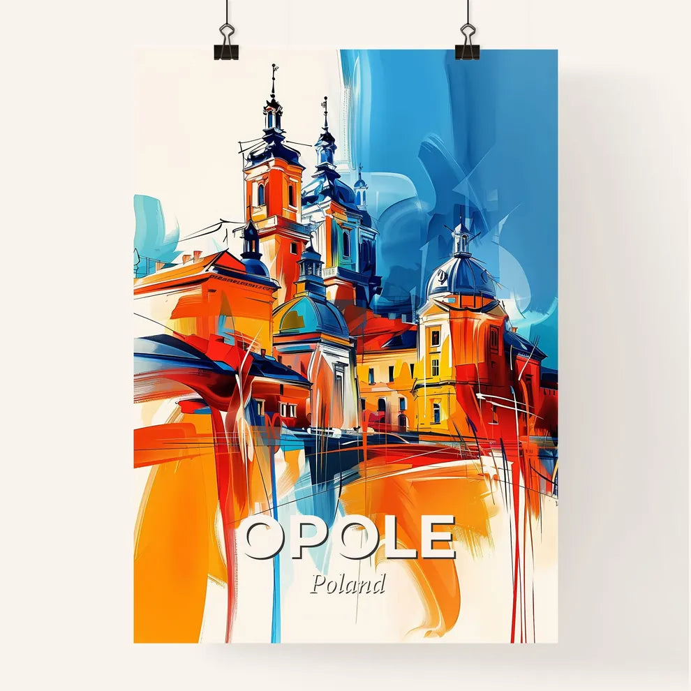 Vibrant Opole, Poland Poster