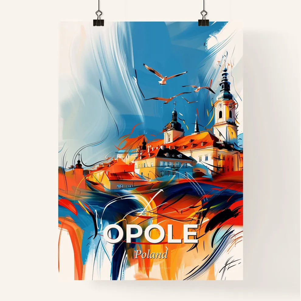 Vibrant Opole, Poland Poster