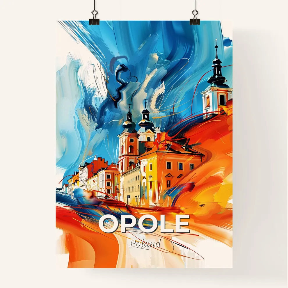 Vibrant Opole, Poland Poster