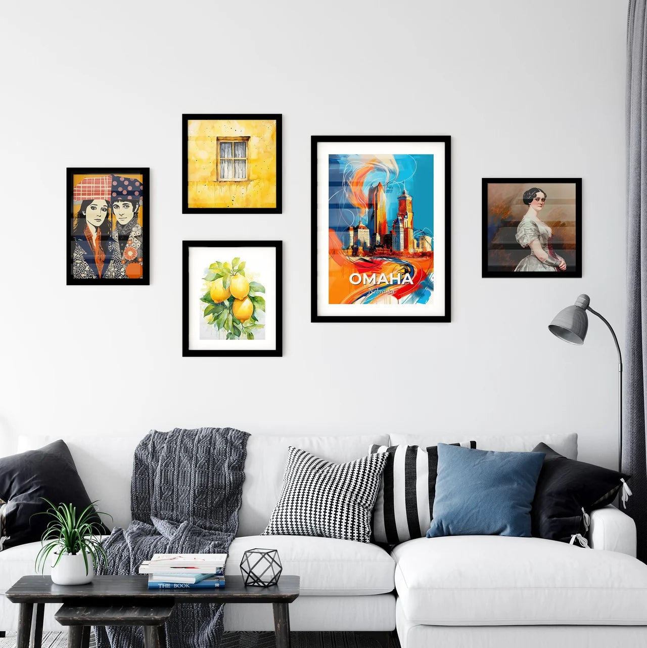 Vibrant Omaha, Nebraska Wall Art Collection