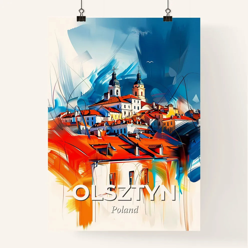 Vibrant Olsztyn, Poland Poster