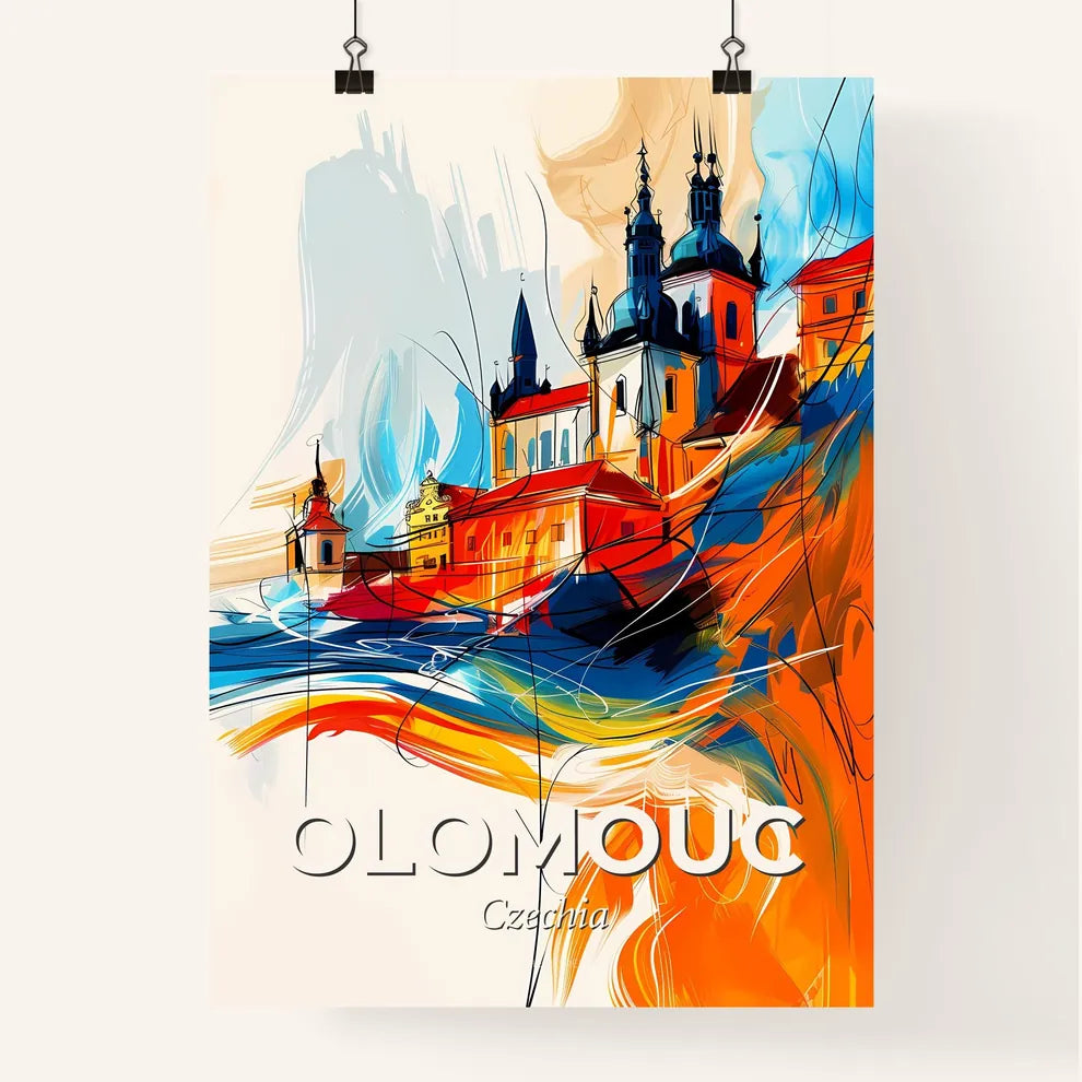 Vibrant Olomouc, Czechia Poster