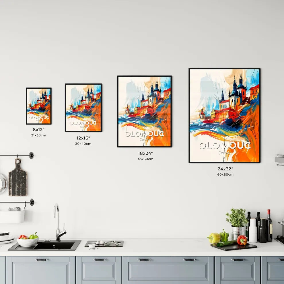 Vibrant Olomouc, Czechia Kitchen Art
