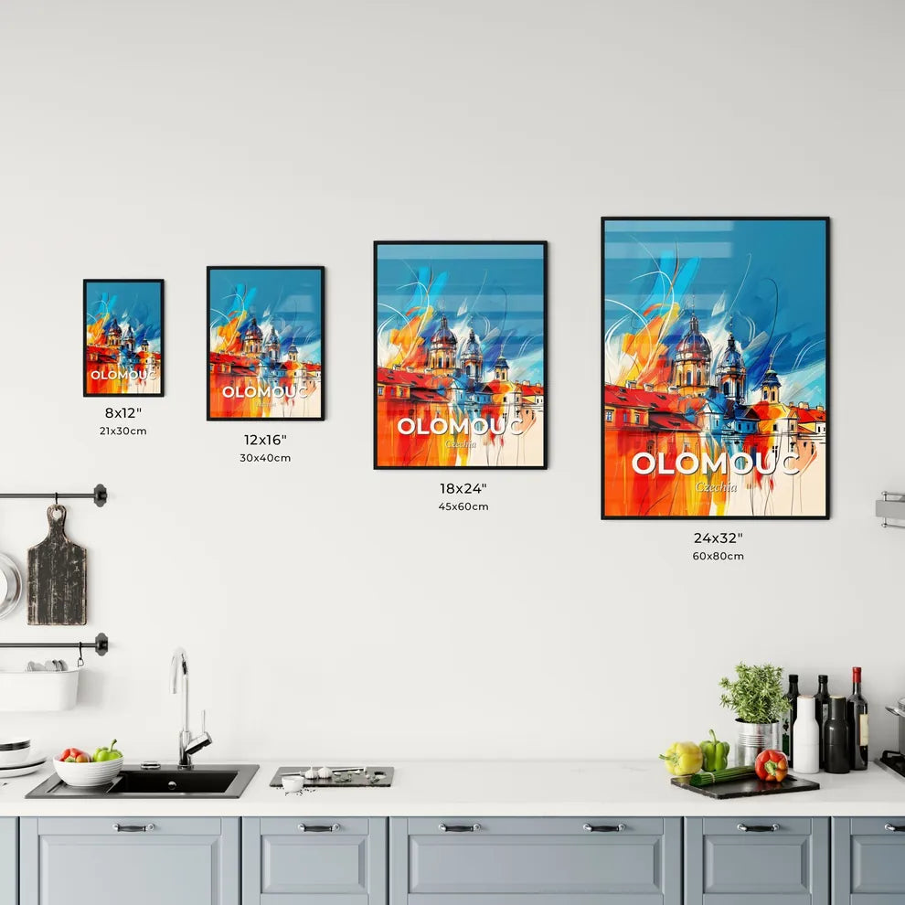 Vibrant Olomouc, Czechia Kitchen Art