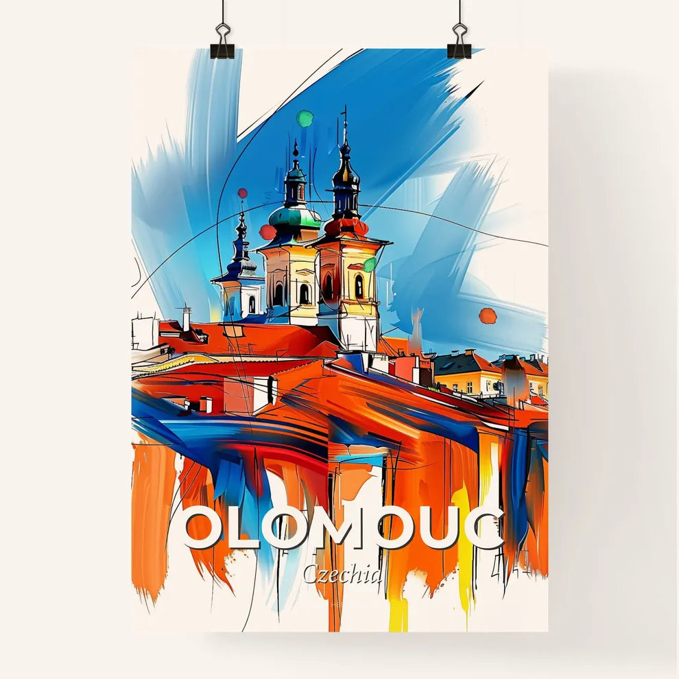Vibrant Olomouc, Czechia Poster