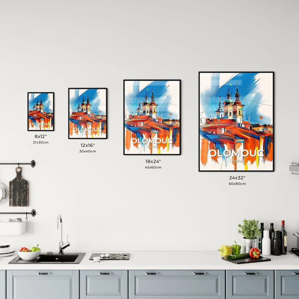 Vibrant Olomouc, Czechia Kitchen Art