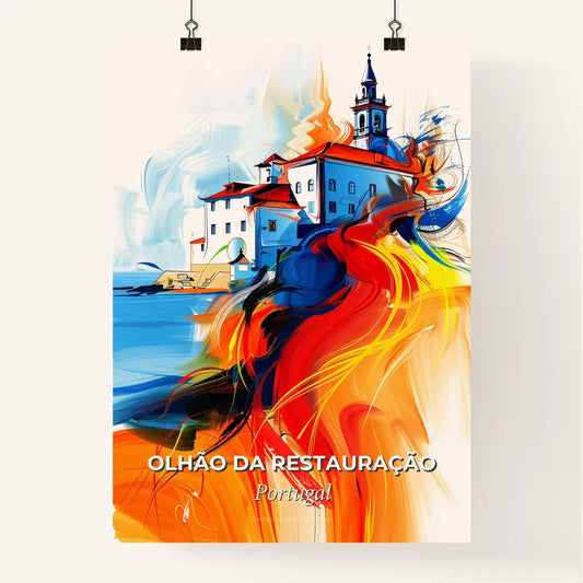 Vibrant Olhão Da Restauração, Portugal Poster