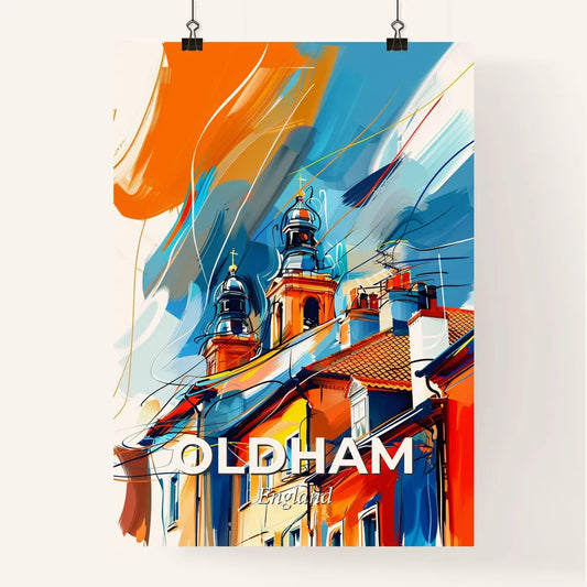 Vibrant Oldham, England Poster