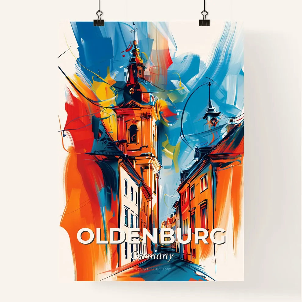 Vibrant Oldenburg, Germany Poster