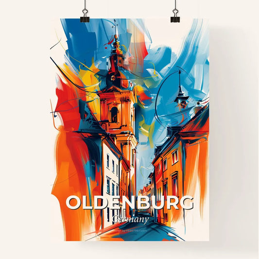 Vibrant Oldenburg, Germany Poster