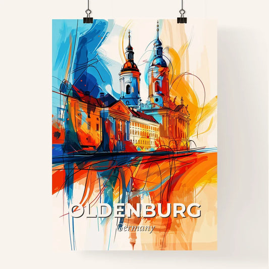 Vibrant Oldenburg, Germany Poster