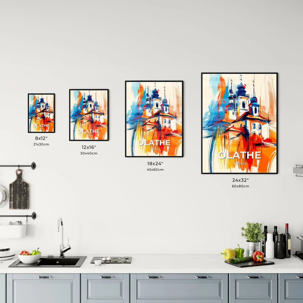 Vibrant Olathe, Kansas Kitchen Art