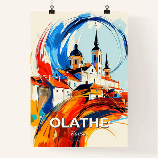 Vibrant Olathe, Kansas Poster
