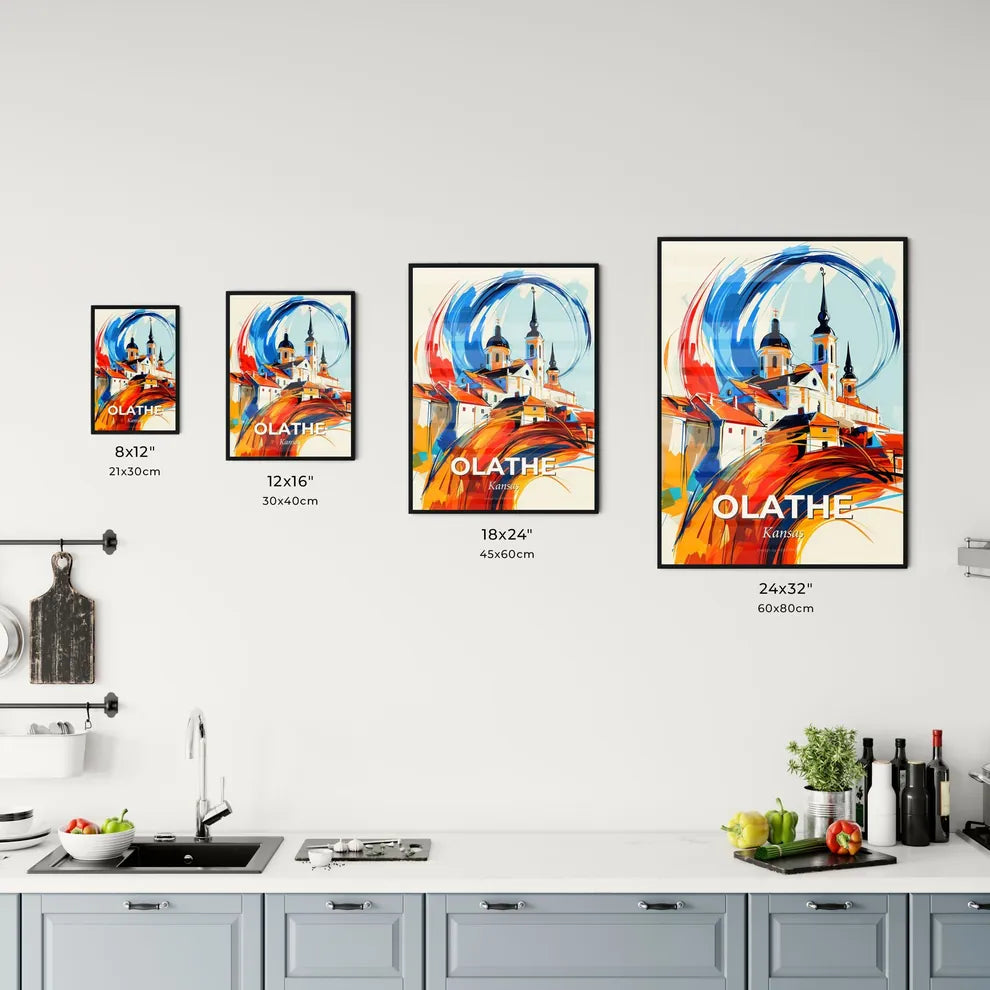 Vibrant Olathe, Kansas Kitchen Art