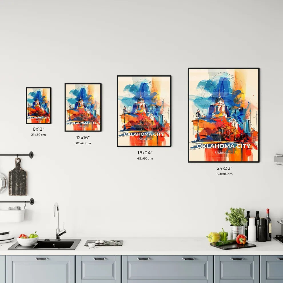 Vibrant Oklahoma City, Oklahoma Kitchen Art