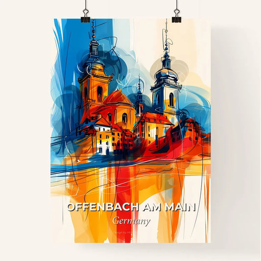 Vibrant Offenbach Am Main, Germany Poster