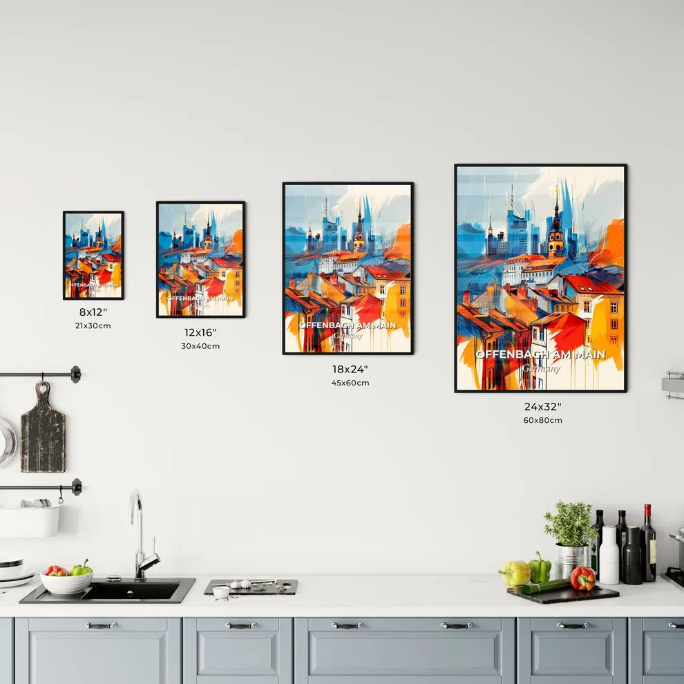 Vibrant Offenbach Am Main, Germany Kitchen Art