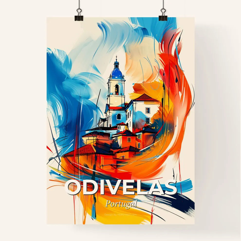 Vibrant Odivelas, Portugal Poster