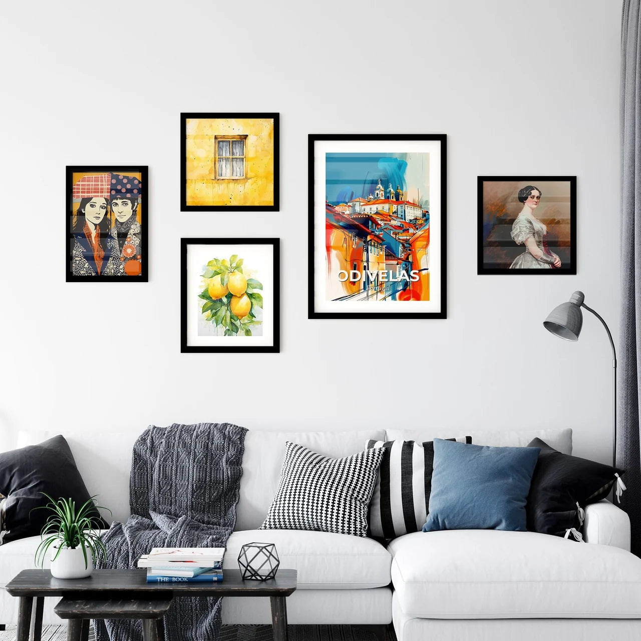 Vibrant Odivelas, Portugal Wall Art Collection