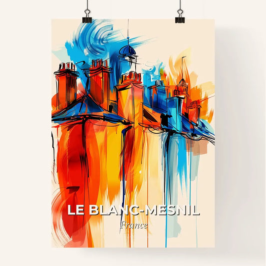 Vibrant Le Blan Poster