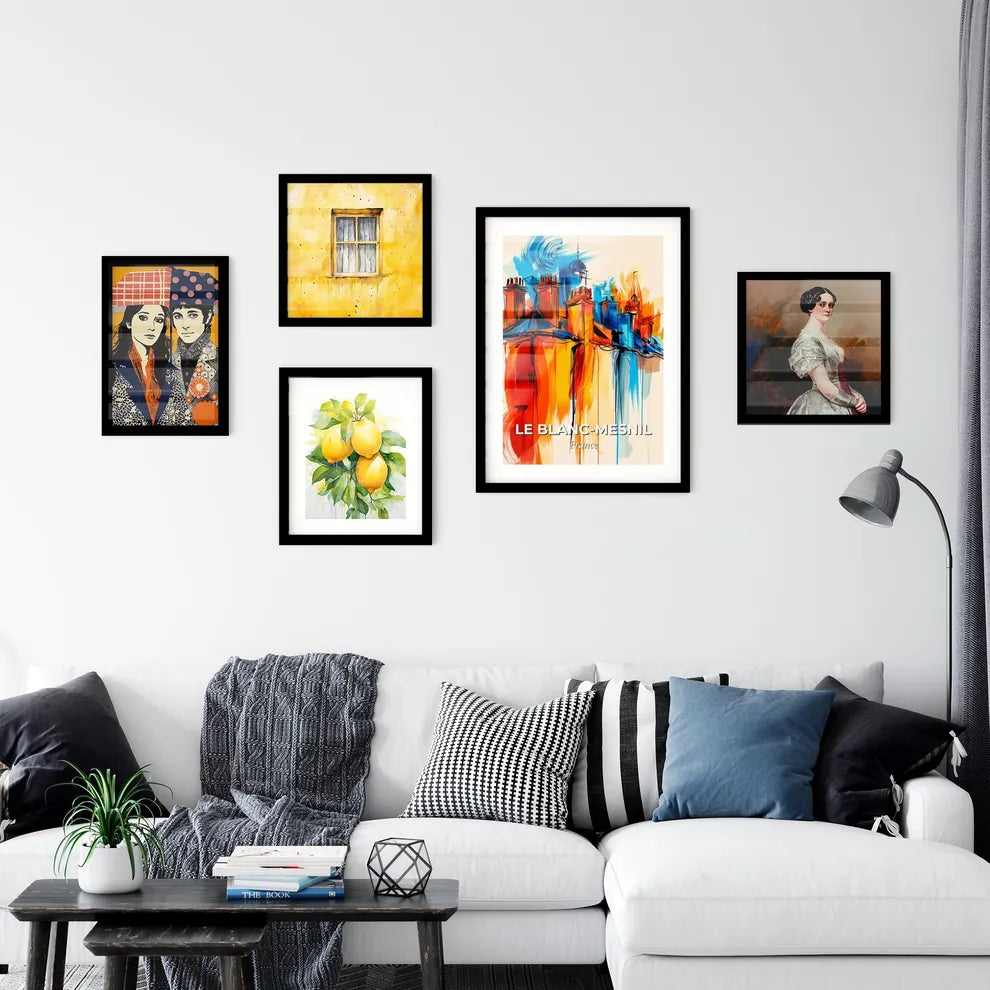 Vibrant Le Blan Wall Art Collection