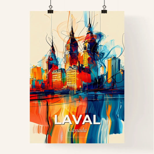Vibrant Laval, Canada Poster