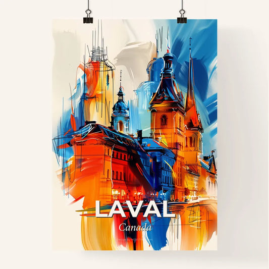 Vibrant Laval, Canada Poster