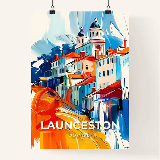 Vibrant Launceston, Australia Poster