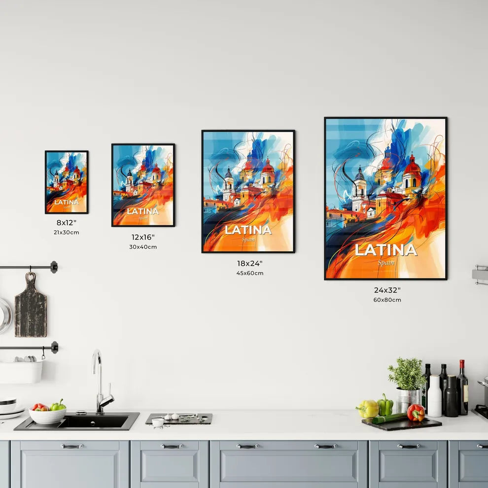 Vibrant Latina, Spain Kitchen Art