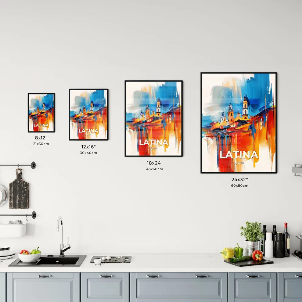 Vibrant Latina, Spain Kitchen Art