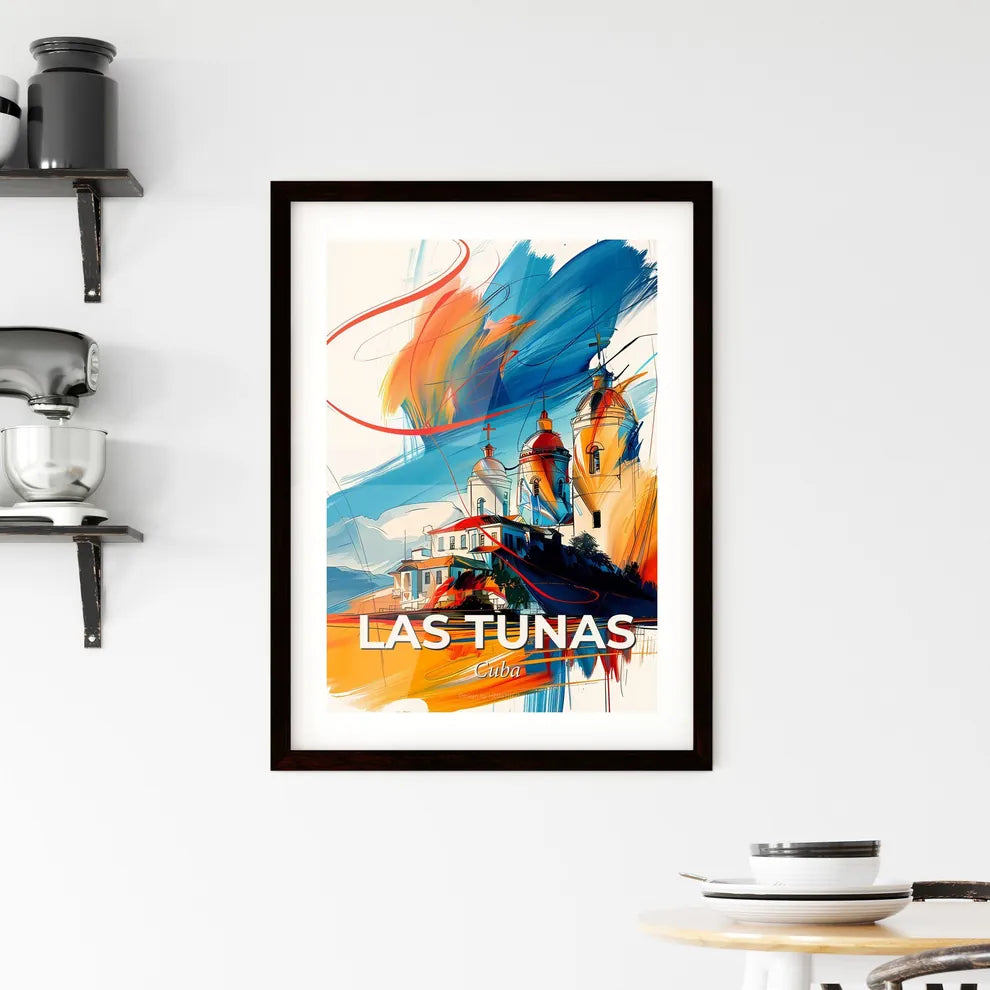 Vibrant Las Tunas, Cuba Framed Print