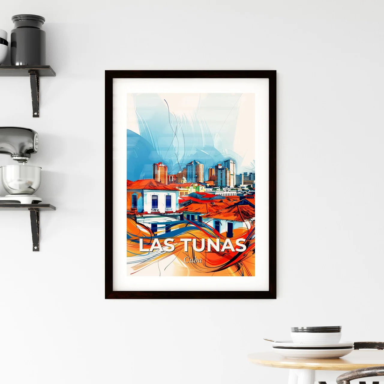 Vibrant Las Tunas, Cuba Framed Print