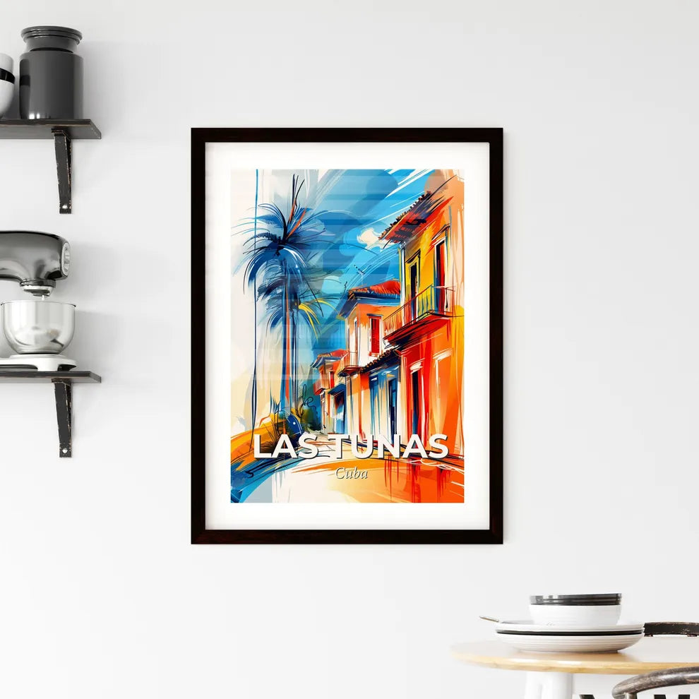 Vibrant Las Tunas, Cuba Framed Print