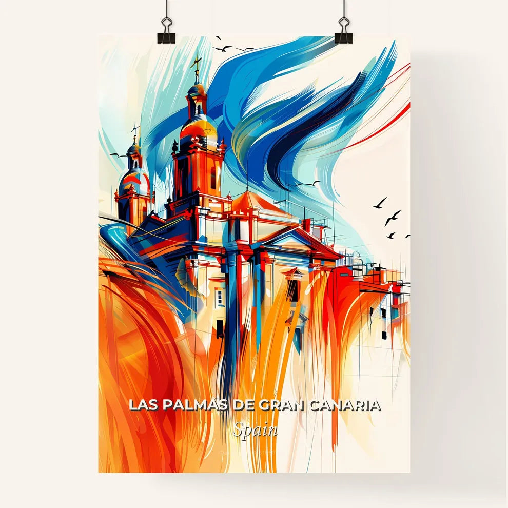 Vibrant Las Palmas De Gran Canaria, Spain Poster