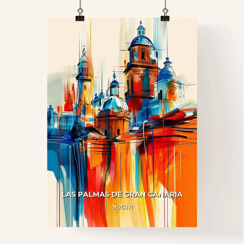 Vibrant Las Palmas De Gran Canaria, Spain Poster