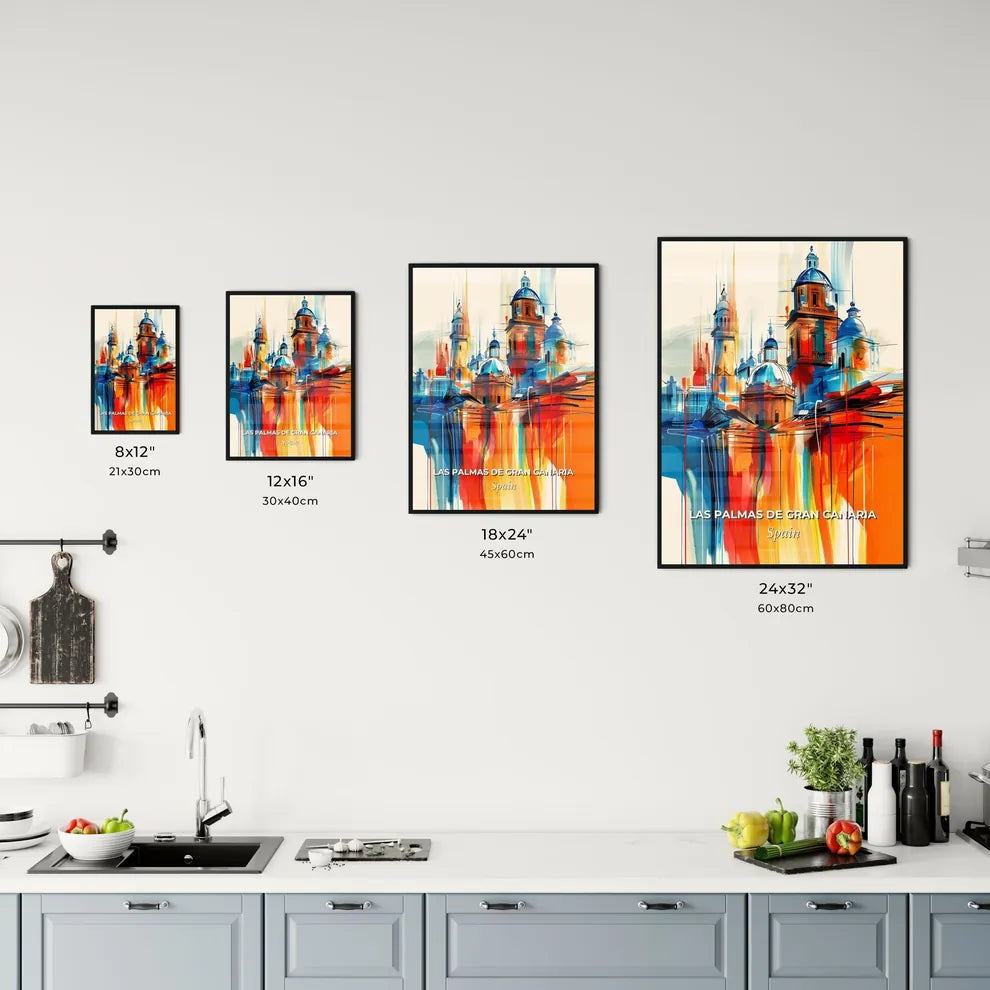 Vibrant Las Palmas De Gran Canaria, Spain Kitchen Art