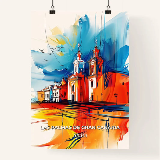 Vibrant Las Palmas De Gran Canaria, Spain Poster