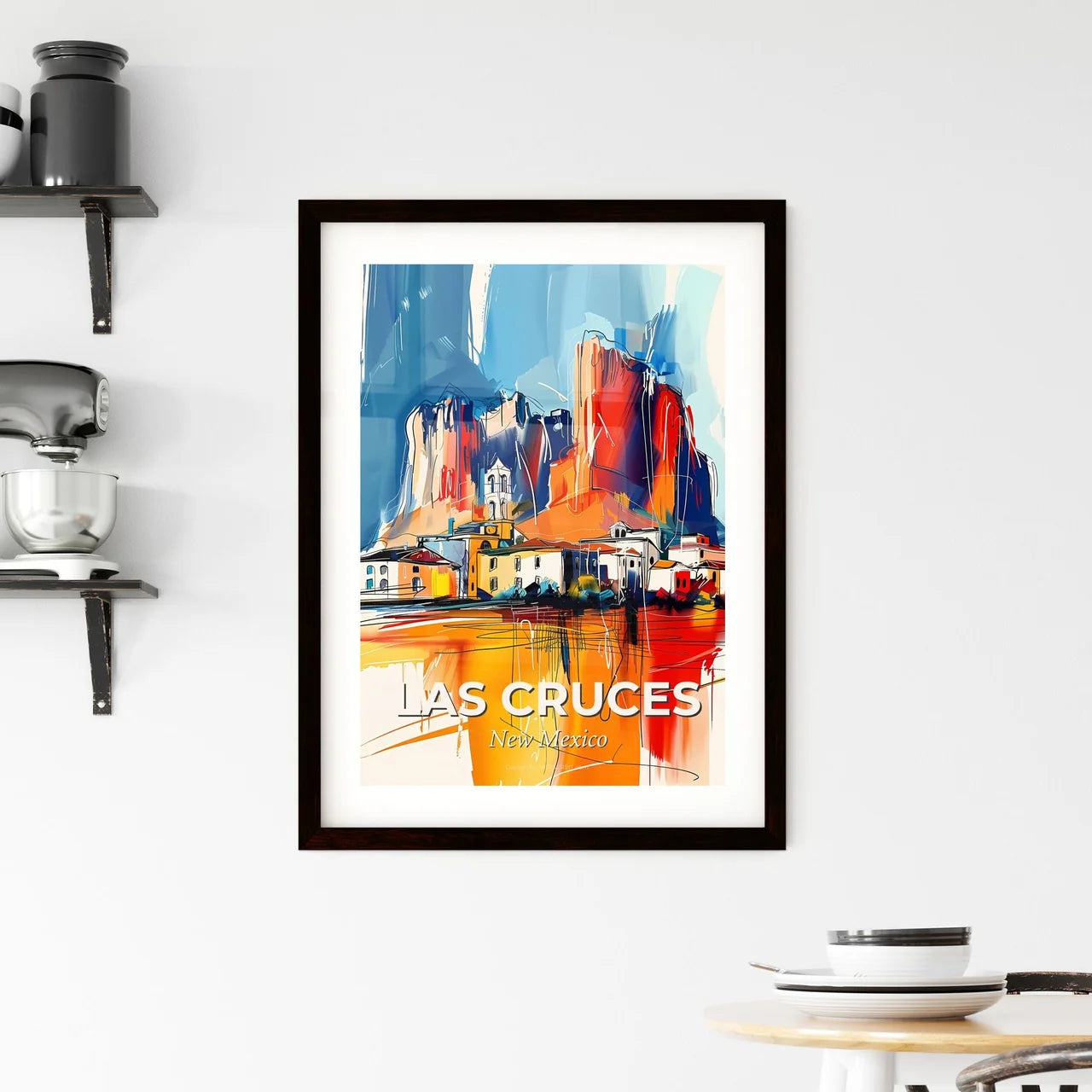 Vibrant Las Cruces, New Mexico Framed Print