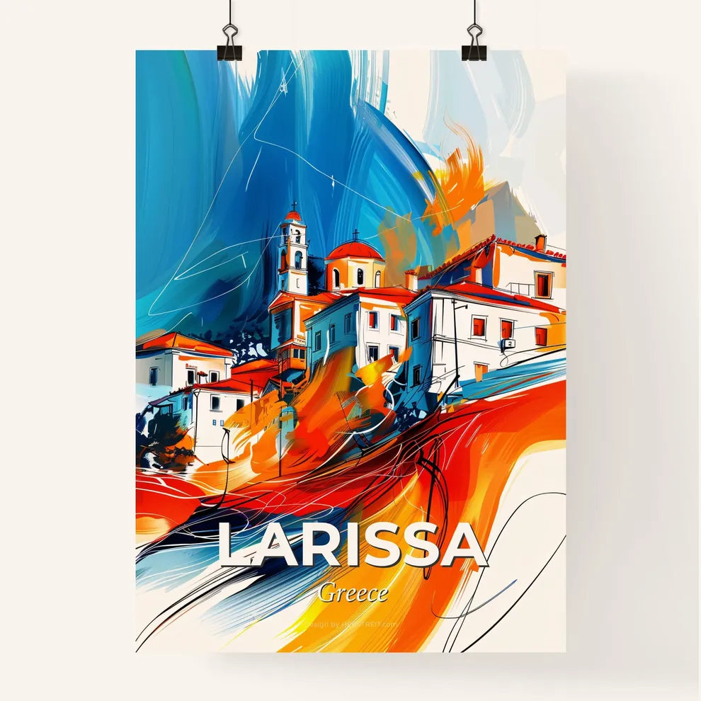 Vibrant Larissa, Greece Poster