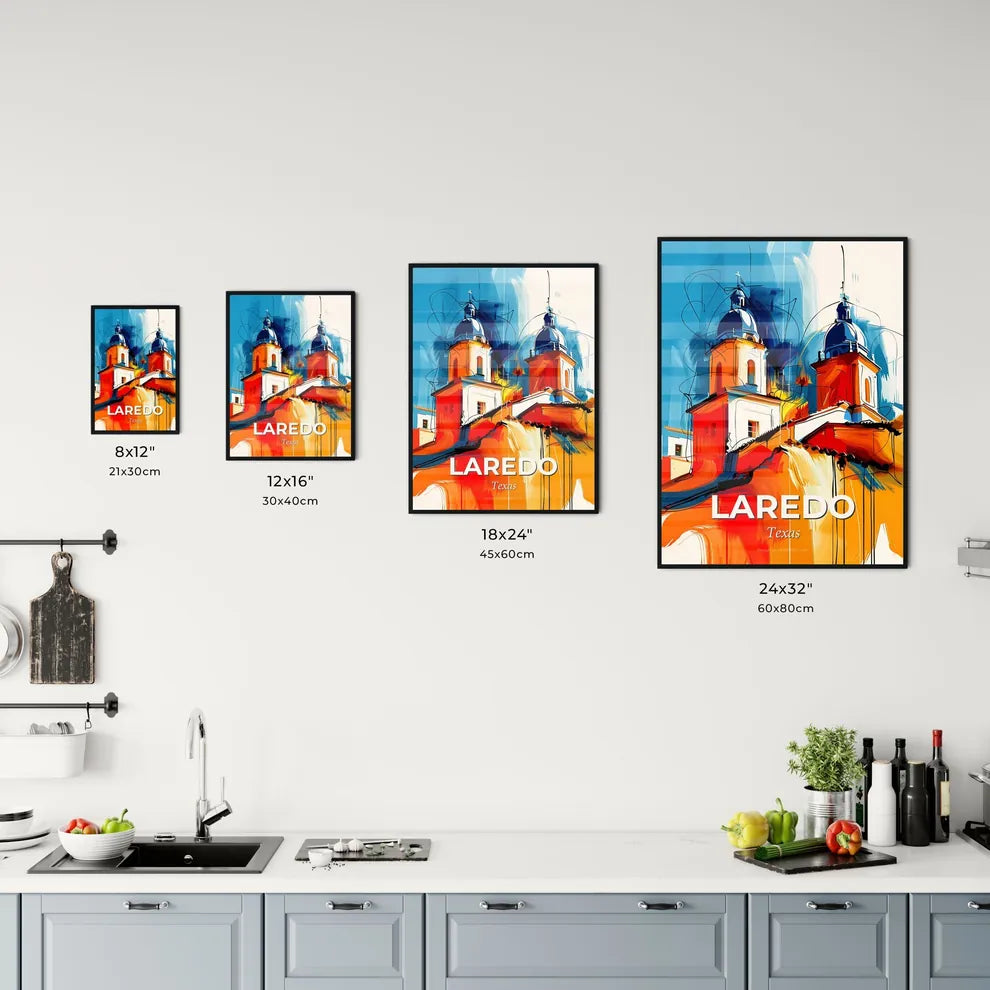 Vibrant Laredo, Texas Kitchen Art