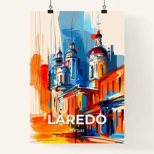 Vibrant Laredo, Texas Poster