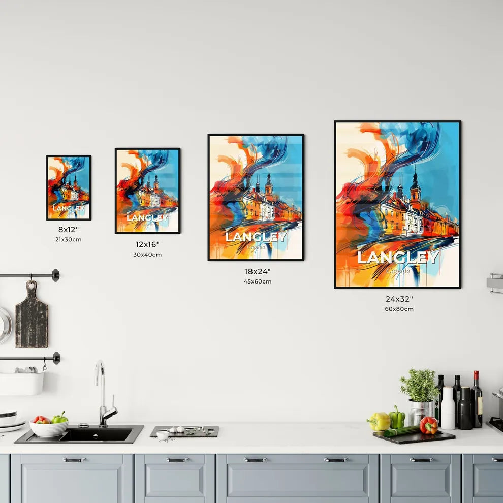 Vibrant Langley, Canada Kitchen Art