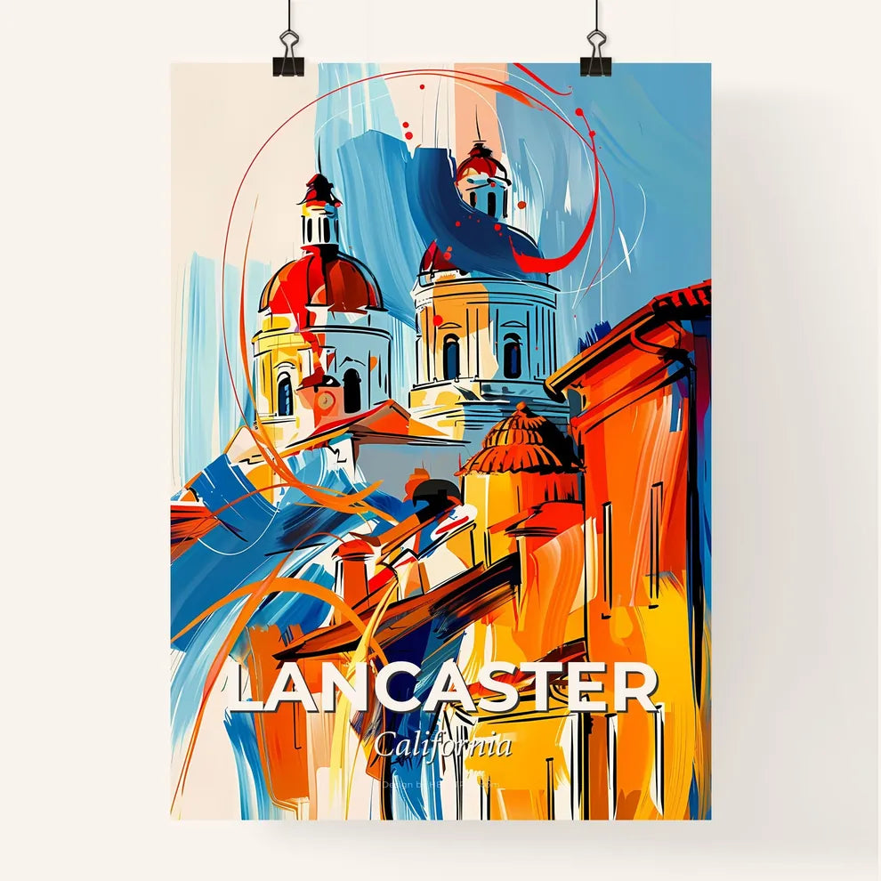 Vibrant Lancaster, California Poster