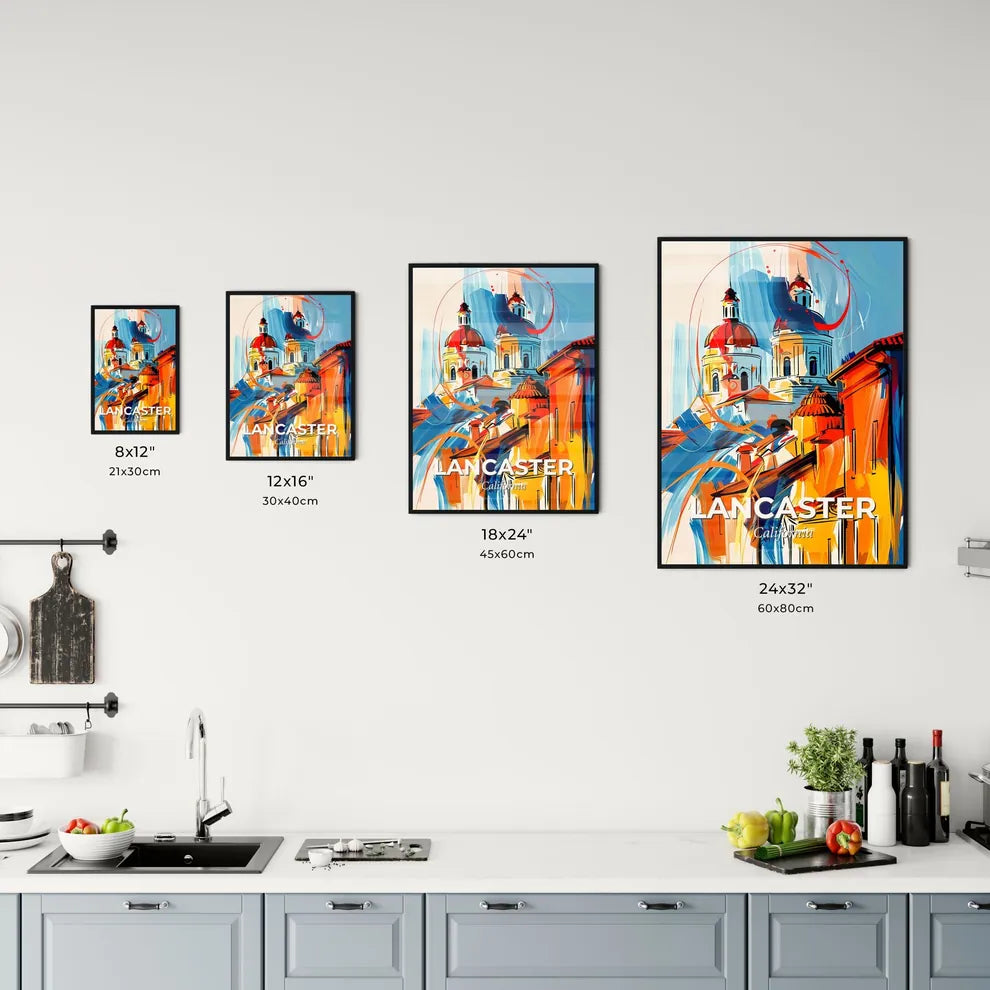 Vibrant Lancaster, California Kitchen Art